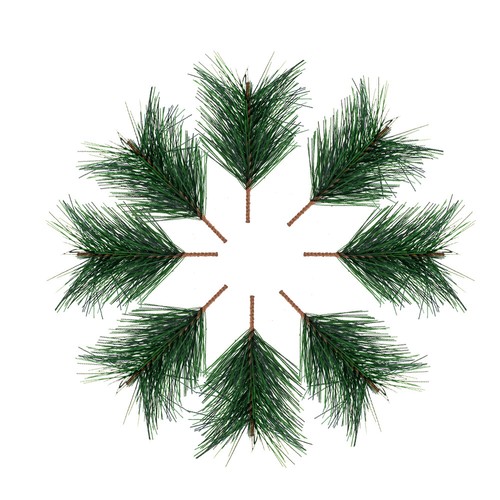 24Pcs Xmas Artificial Green Pine Needles Branches Small Pine Twigs Stems Picks - Picture 7 of 8
