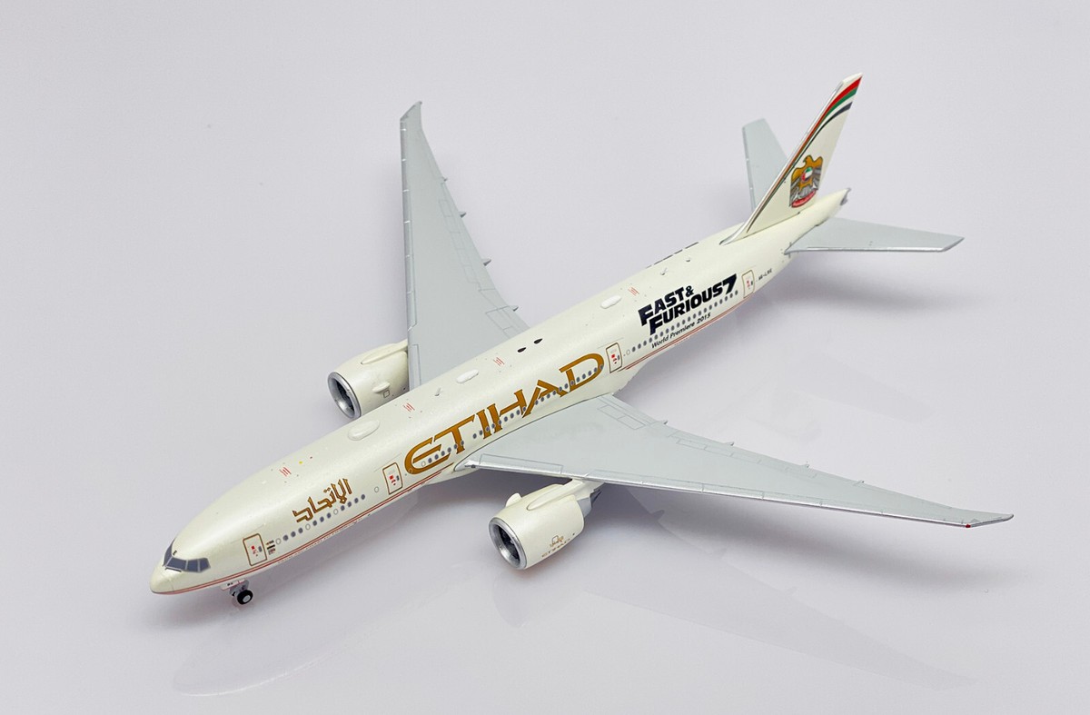 Jcwings エティハド航空 777-200LR A6-LRE 1/400 Jcwings Etihad Airways Boeing 777-200LR 