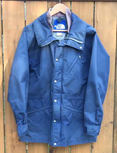 Vintage NORTH FACE Blue Label Gore-Tex Rain Jacket Size Medium - Made In USA