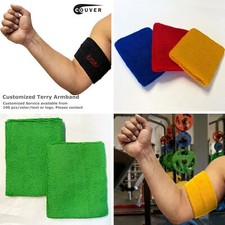 COUVER Arm Sweat Band for Sports/Sweatband (1 Pair)