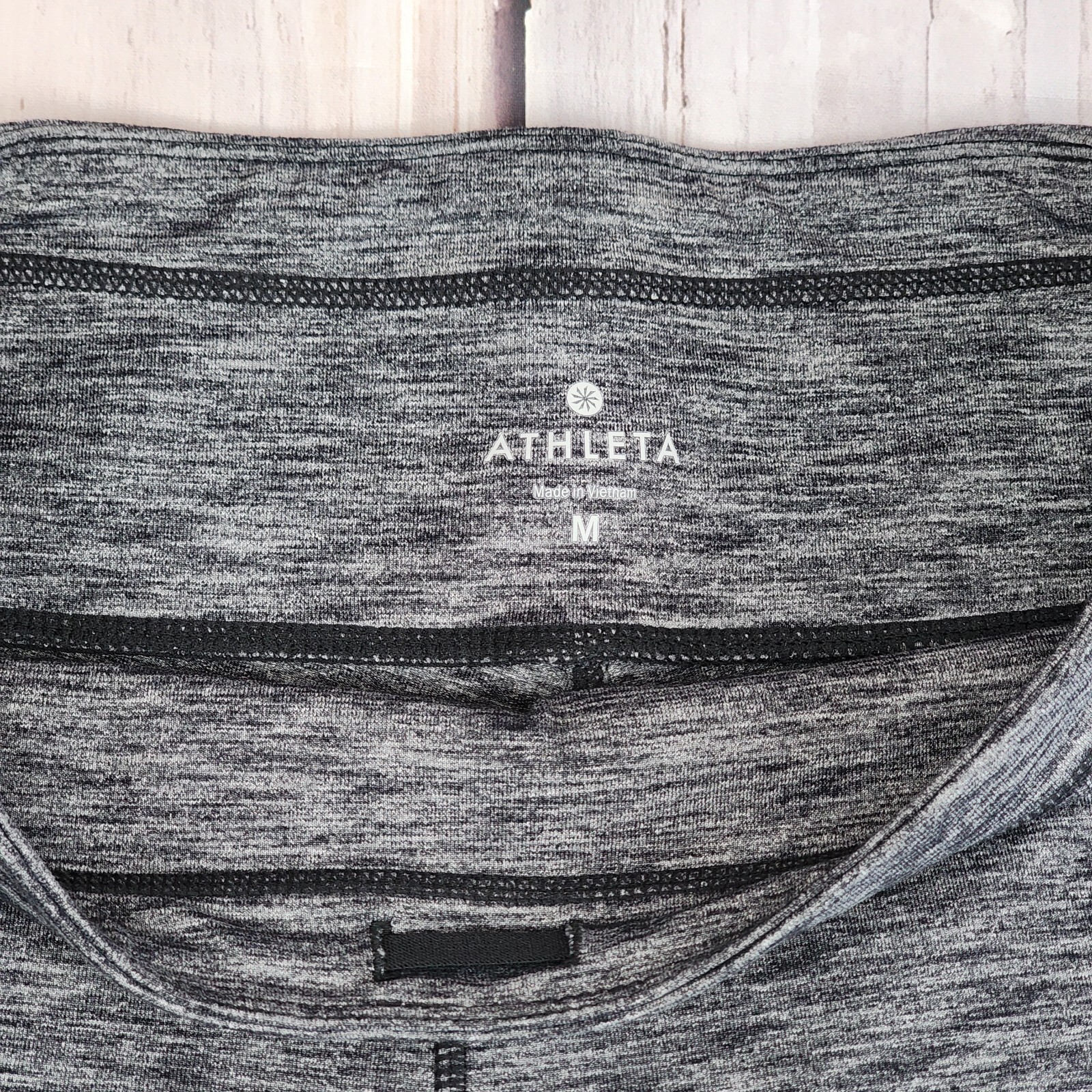 ATHLETA Size Medium Black Heather Excursion Tight… - image 6