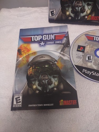 Top Gun (Sony PlayStation 2, 2007) Complete Black Label Mint More In Store - Picture 2 of 7