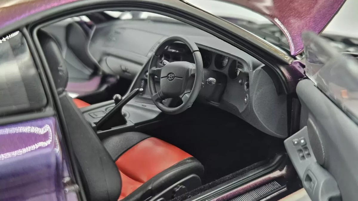 WHELART 1/18 Toyota Supra A80 Full-open type Midnight Purple