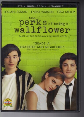 The Perks of Being a Wallflower (2012)  DVD Very Good!  Emma Watson