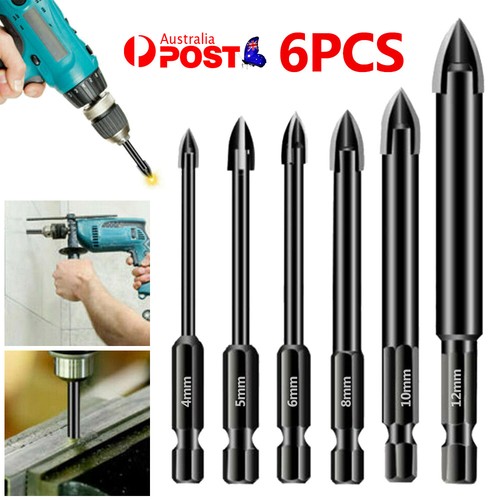 Straight Shank Spear Tip Glass Drill Bit Is A Specialized Tool Used For Drilling Holes In - Foto 5
