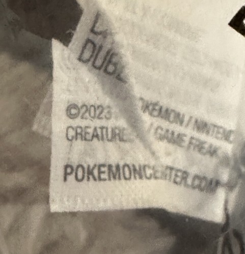 Pokemon Center Plush Original Fluffy Mabosstiff Comfy Friends Huggable 17" 2023 - Picture 12 of 14