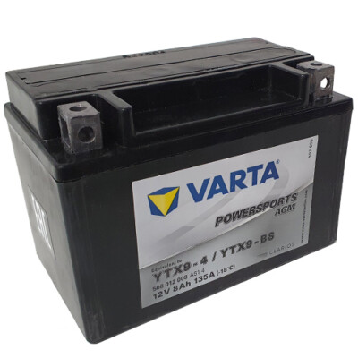 Batterie für Triumph Street Triple 765 22 VARTA TX9-BS / YTX9-BS AGM geschlossen