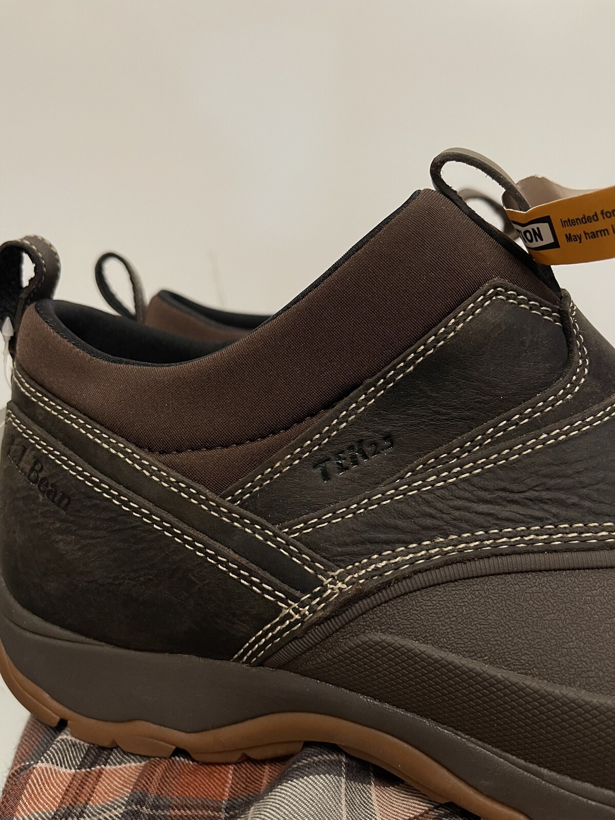 LL Bean Men's Brown Size 12 Leather Tek 2.5 Waterproof Shoes NWOB eBay