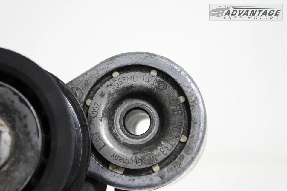 2012-2014 AUDI A7 QUATTRO ENGINE ACCESSORY DRIVE BELT TENSIONER W/ PULLEY OEM - Image 4 of 4