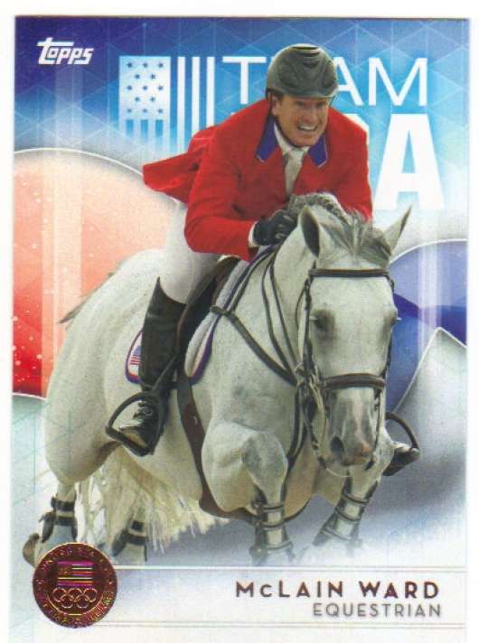 2016 Topps US Olympic Team USA Bronze #55 McLain Ward  Equestrian