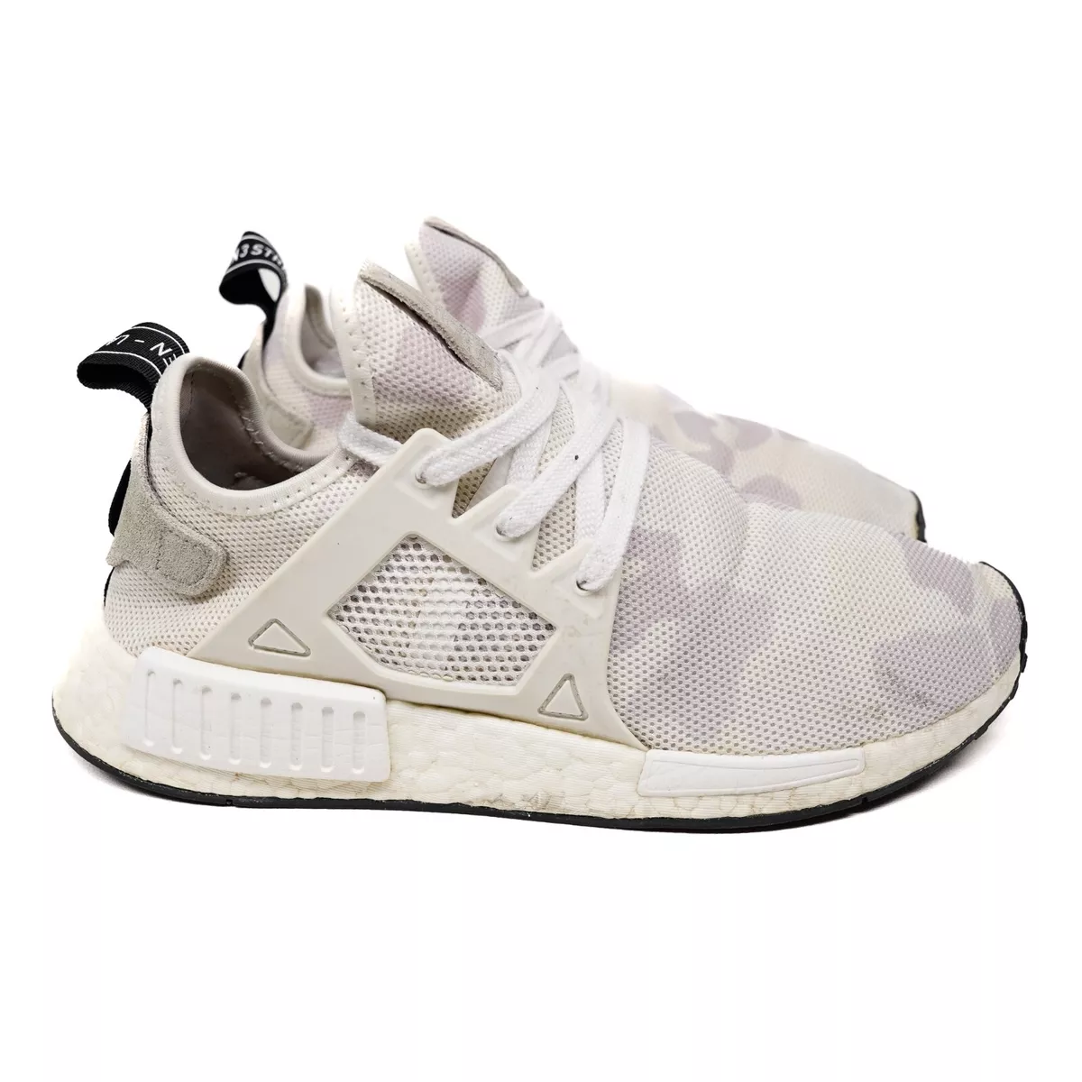 VGC! Adidas NMD XR1 White Camo Mens Size 9 Running Shoes BA7233 | eBay