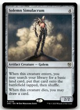 Solemn Simulacrum #138 MTG Aetherdrift NM X1