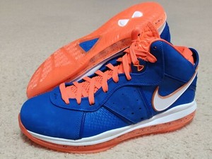 lebron 8 blue orange