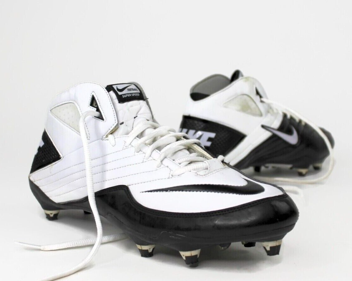 Nike Super Speed Football Cleats Shoes 396253-101 Mens US 15 UK 14 EU