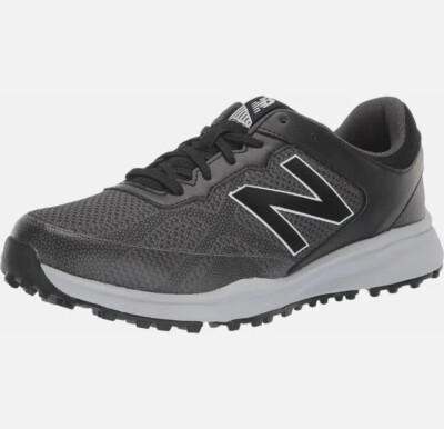 New Balance Men's Golf Breeze Breathable Spikeless Comfort 11 D Black/Grey CM997