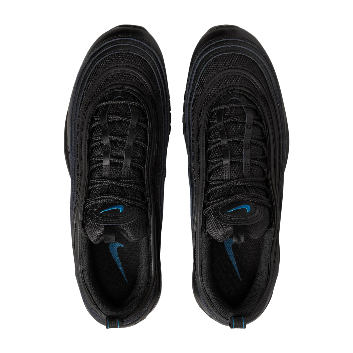 Nike Air Max 97 Black University Blue - DZ4505-001 - Size 10.5 Mens - Authentic Nike Air Max 97 (Black/Dark Obsidian/Pure Platinum  main image 3