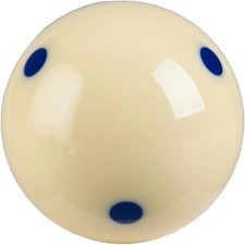 Blue Dot Pro Measle Regulation Training Tournament Cue Ball 2-1/4 in. 6 oz