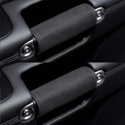 1Pair Car Door Handle Cover Interior Inside Door Handle Grip Protector Show Trim
