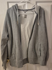 Mens all in motion full zip hooded jacket size large