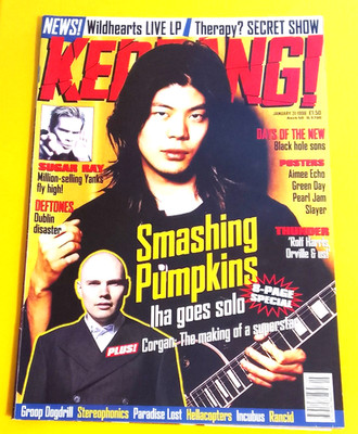 Kerrang! 684 January 31 1998 - Smashing Pumpkins, Sugar Ray, Deftones, Thunder