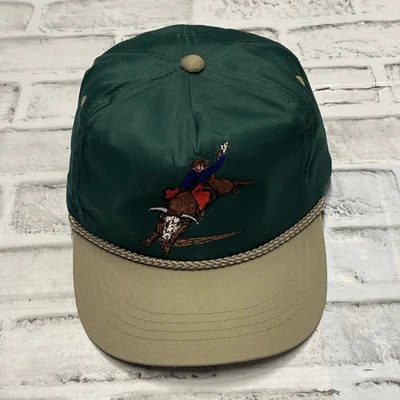 M & F Western Products Rodeo Rope Hat Cap w/ Adjustable Snapback Rare Never Worn - Image 1 of 4