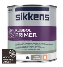 Sikkens Rubbol Primer – 1L & 5L Solvent-Based Primer & Undercoat - Free P&P