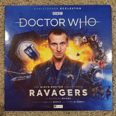 Doctor Who: Ravagers Vinyl LikeNew MINT Big Finish Ninth Doctor Audio Drama Set