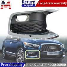 New Front Side Fog Light Bezel For 2016-2020 Infiniti Qx60 622569NC1A