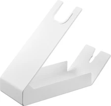 Yamazaki Tower Hair Dryer & Hair Iron Stand With Storage, White, W8.5 X D22.3 X_