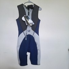 Bodyglove Sleeveless Shorty Wetsuit 2/1 mm 80s 90s Men's Stealth Back Zip Sz M