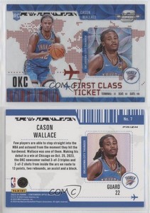 2023 Panini Contenders Optic International Red Prizm Cason Wallace #7 Rookie RC