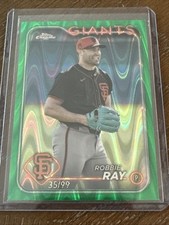 2024 Topps Chrome - Robbie Ray #106 Green RayWave Refractor /99