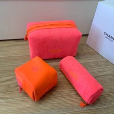 3Pcs NEW-VIP-Gift Mother's Day Set Makeup Toiletry Bag Pouch