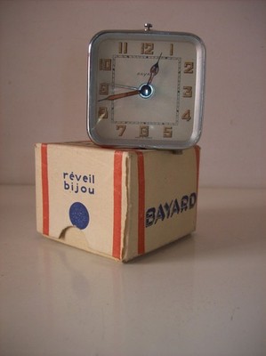 BAYARD Schmuck Wecker in der Box - zum restaurieren