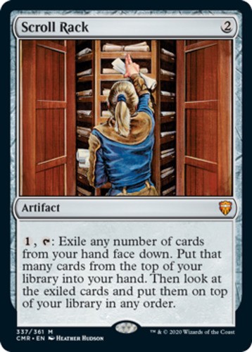 Scroll Rack Commander Legends Lightly Played, English