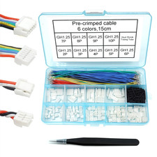 GH1.25 Connectors and Pre-Crimped Silicone Cables Compatible with JST GH 1.25Mm