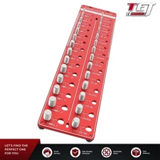 Inch and Metric 28 Thread Identifier Gauge Screw Nut and Bolt Thread Checker