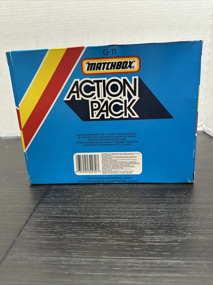 1986 Matchbox G-11 Action Pack - Lufthaasa Brand New - Image 3 of 4