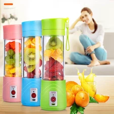 Portable Blender Personal Mini 380ML  Mixer  Juicer Cup USB Rechargeable