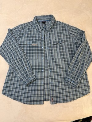 Patagonia 41925 Women's Early Rise Stretch Shirt XL - Santa Cruz Lago Blue