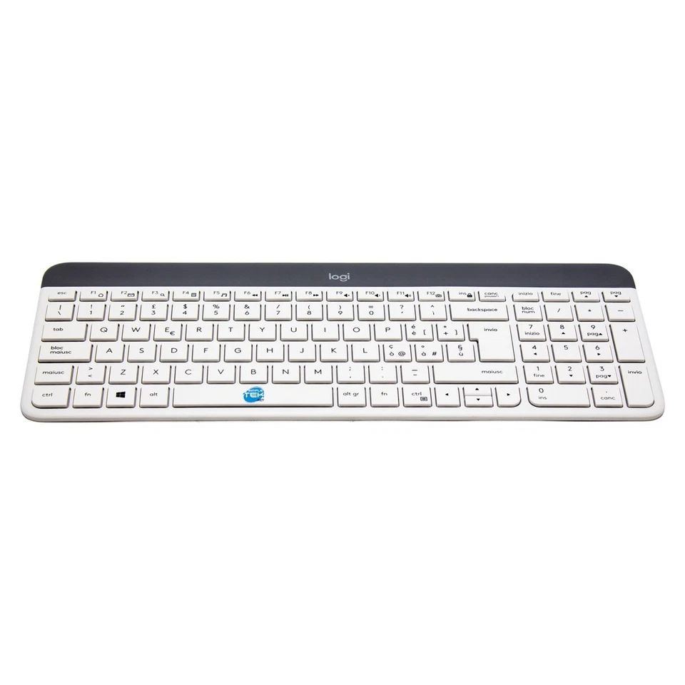 Logitech MK470 Wireless Mouse And Keyboard Kit Italian Layout White - Image 2 of 4