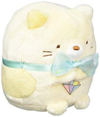 San-X Sumikko Gurashi Mole's House weiche Plüschkatze MY96901 NEU