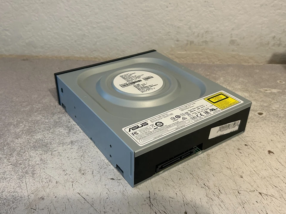 Lot of 4 ASUS 24x Super Multi DVD Writer Drives Model DRW-24F1ST Quick Ship - Image 3 of 4