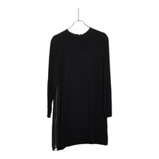 Gucci Pullover Dress Size 42 Black Silk Ladies Used