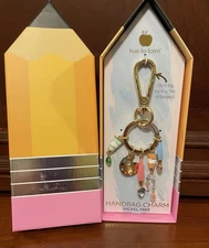 True To Form Artist Themed Bag Charm Art Teacher Handbag Charm Paint Brush