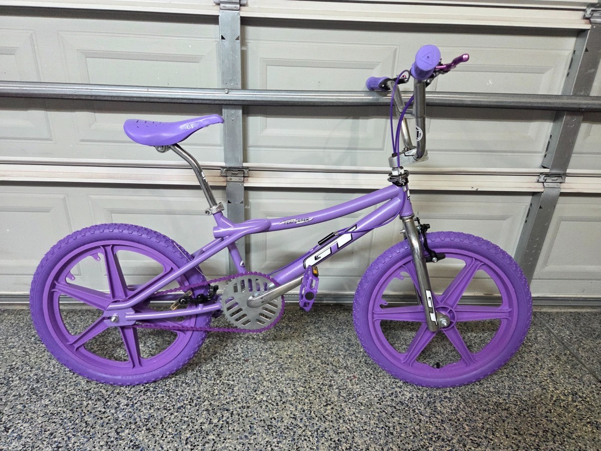 VINTAGE BMX GT PRO PERFORMER VERTIGO 1998 LAVENDER | eBay