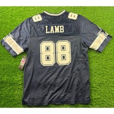 NWT CeeDee Lamb Dallas Cowboys NFL Pro Line by Fanatics Jersey Men's L 88 Blue