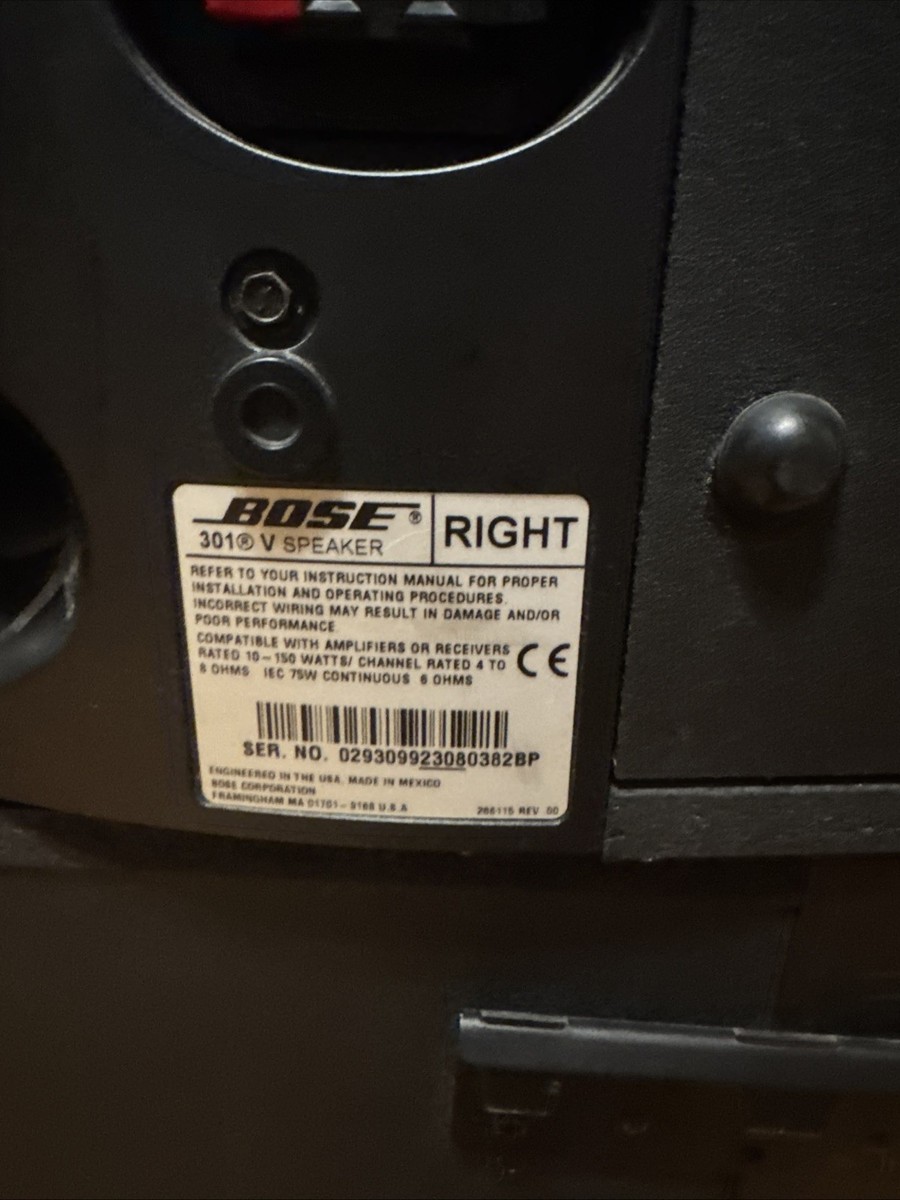 Bose 301 Seri V 動作保証 Bose 301 Seri V 動作保証 - メルカリ