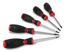 W30899    Performance Tool W30825 5Pc Star Screwdriver Set With Magnetic Tips