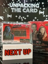 WandaVision Upper Deck Blaster Box Sealed + 1980 Wanda Maximoff Film Cel